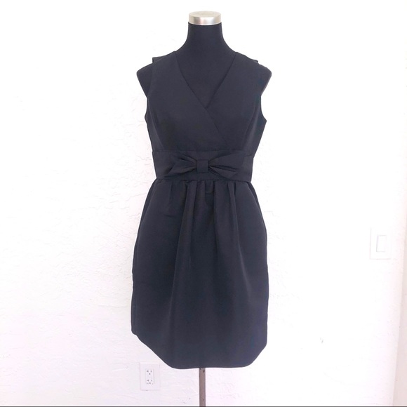 Just...Taylor Dresses & Skirts - Just Taylor Little Black Cocktail Dress With Bow 6